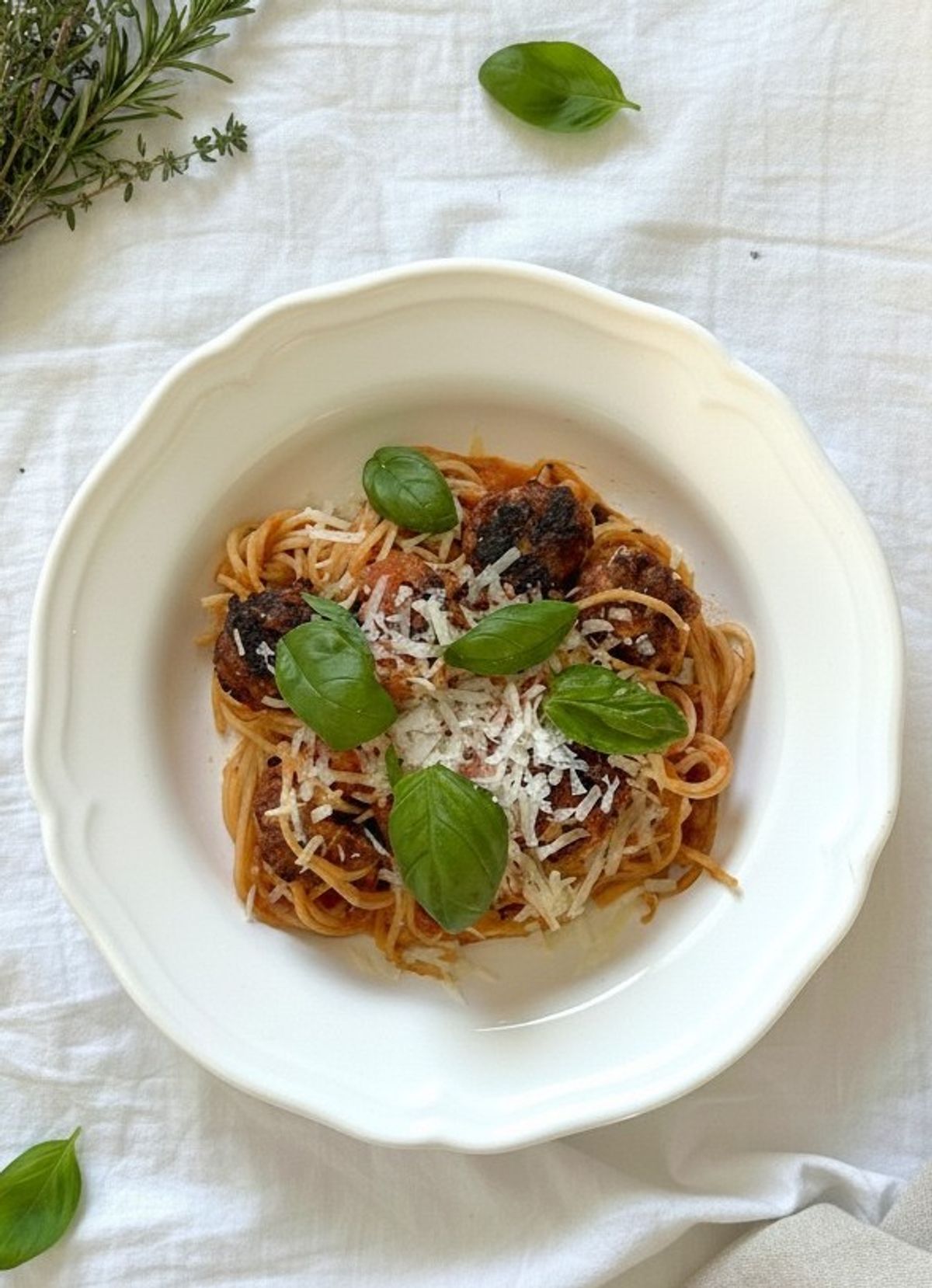 Pasta with Meatballs