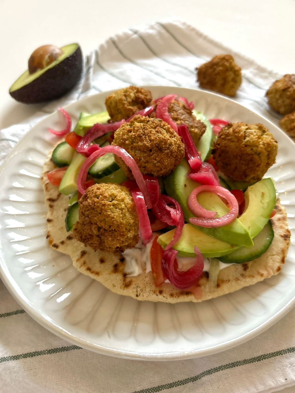 Falafels Wrap