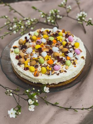 Lemon Mousse Cake