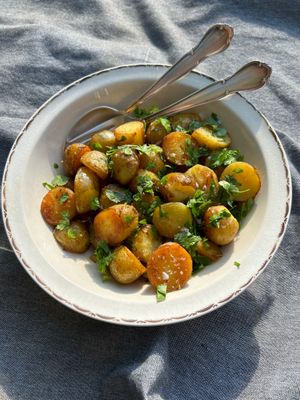 Butter-Fried Summer Potatoes